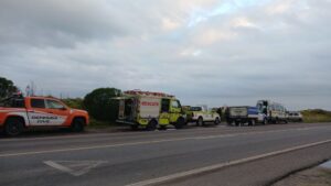 Mar del Plata: un hombre que circulaba en bicicleta cayó de un acantilado