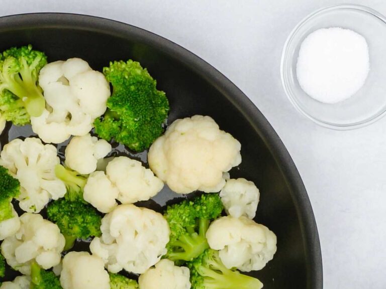 Hamburguesas de brócoli y coliflor