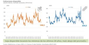 Titanic agrícola argento: Faltan vender 28 millones de toneladas de soja y los precios alcanzaron el nivel más bajo de las últimas dos décadas
