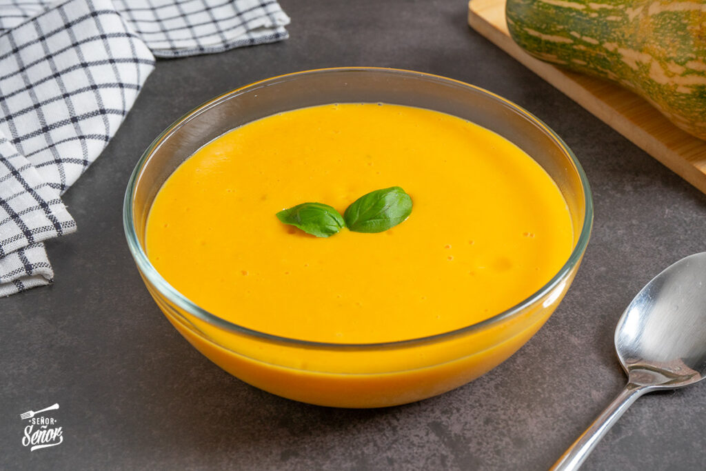 Crema fría de calabaza. Receta sana para el verano