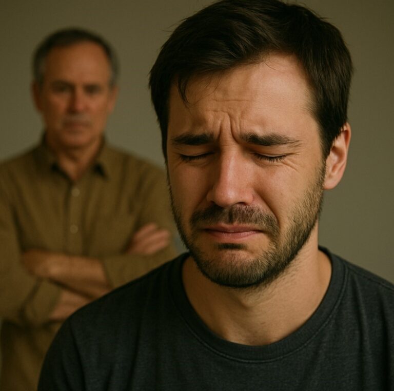 heridas del padre en el hombre