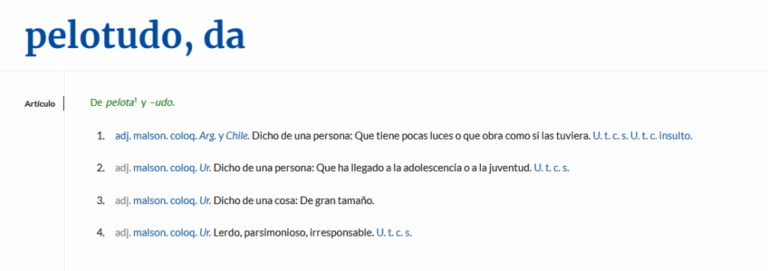 La RAE sumo al diccionario oficial un típico insulto argentino… ¿de cuál se trata?