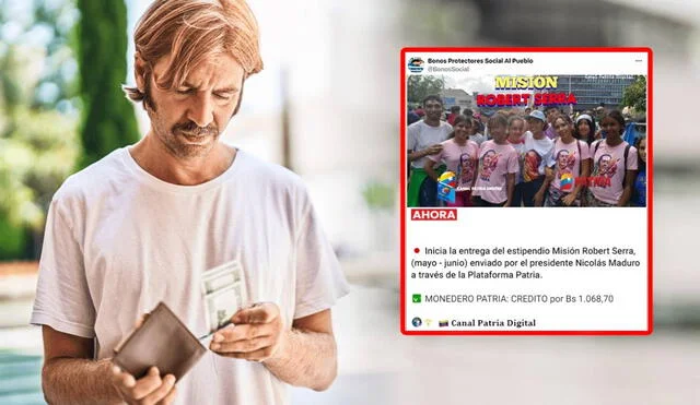 Bono Robert Serra de julio 2025 CONFIRMADO