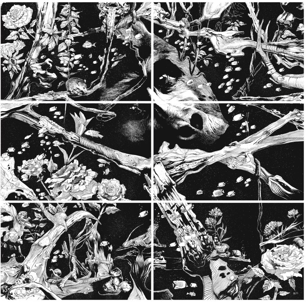 Descubre «Frankenstein», «Drácula» y «Notre Dame de Paris» reinventados por George Bess. Norma Editorial.