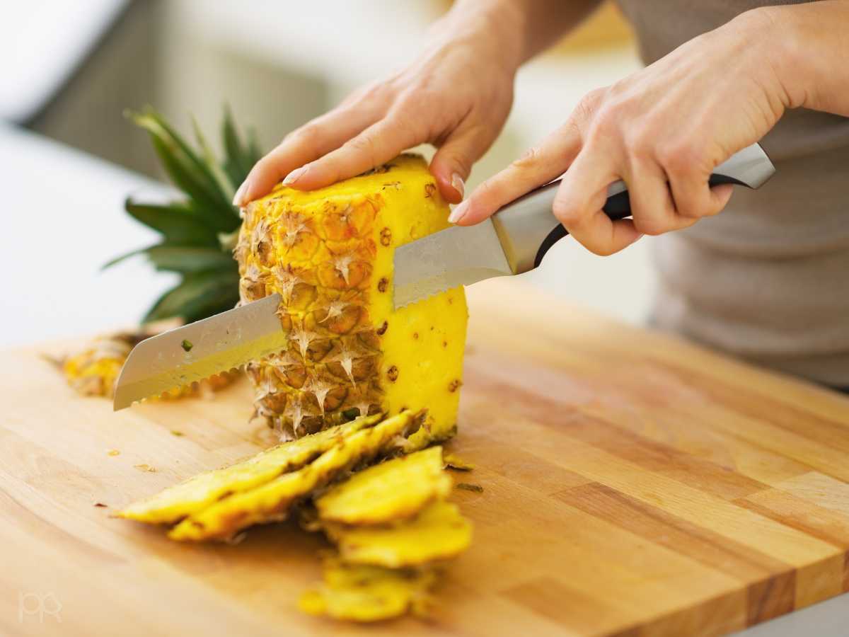 Piña a la plancha o a la brasa