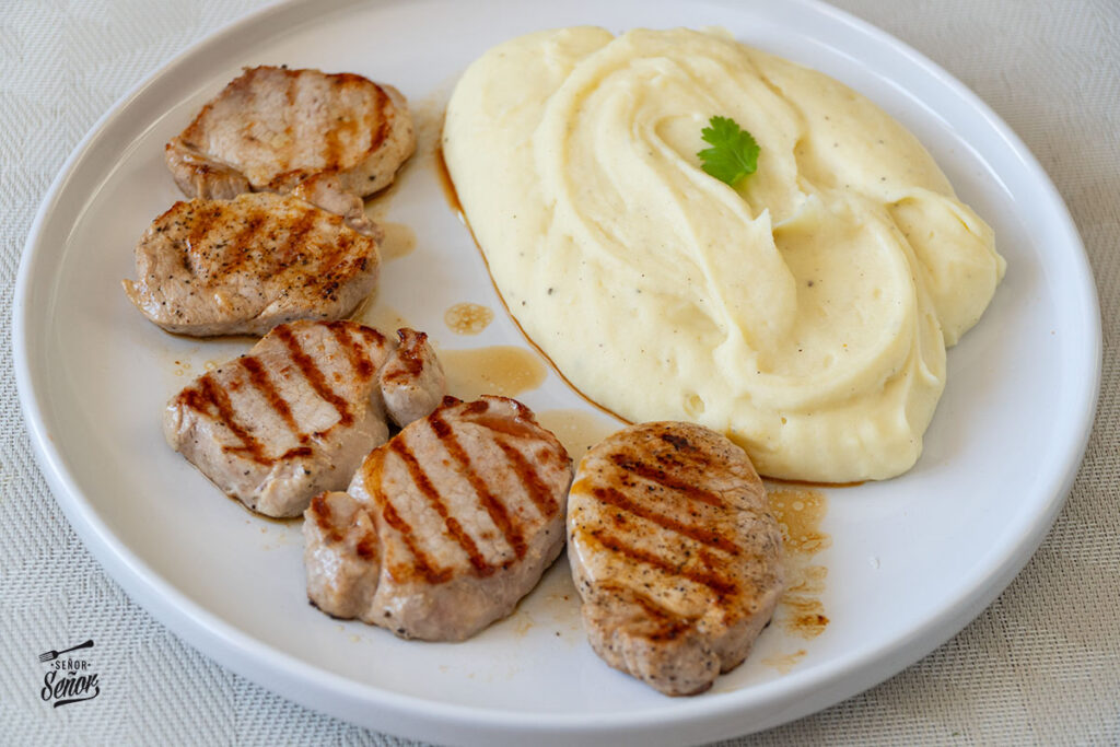 Solomillo de cerdo a la plancha. Receta sana y fácil