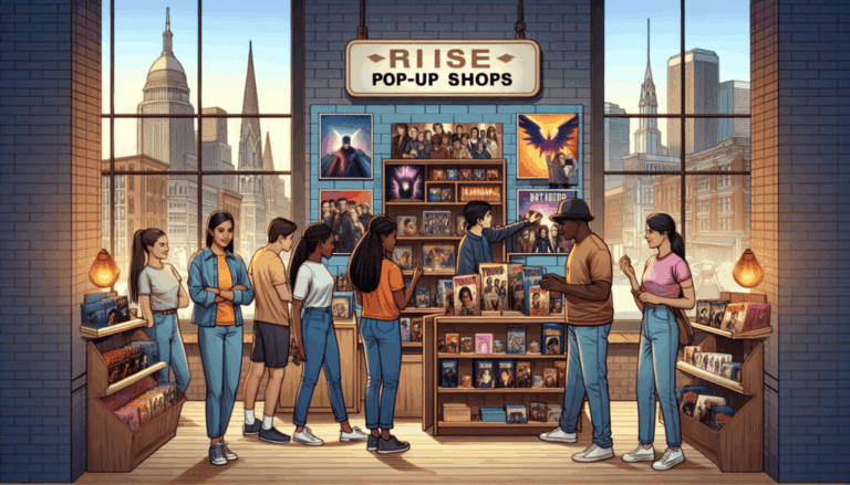 ʼEl auge de las tiendas pop-up temáticas basadas en series de televisiónʼ