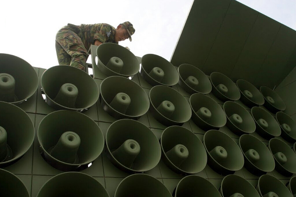Algo se está gestando en Corea del Sur: los altavoces con los que «bombardeaba» a Corea del Norte han desaparecido