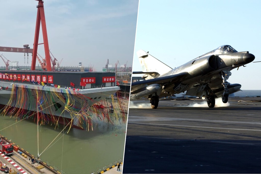 China está a punto de poner en servicio su mayor barco de guerra: sus catapultas electromagnéticas entran en la fase final
