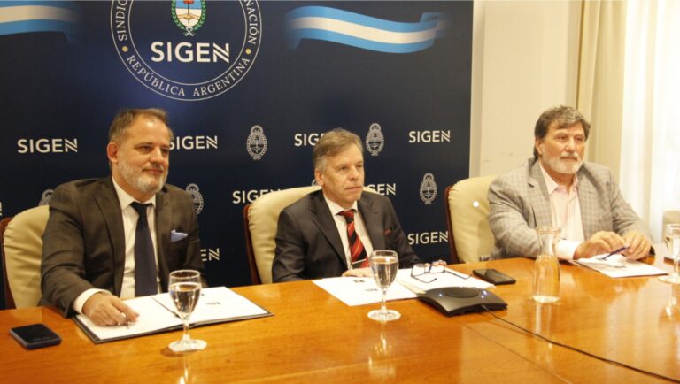 El titular de SIGEN mantuvo un encuentro con autoridades del control de la Unión Europea