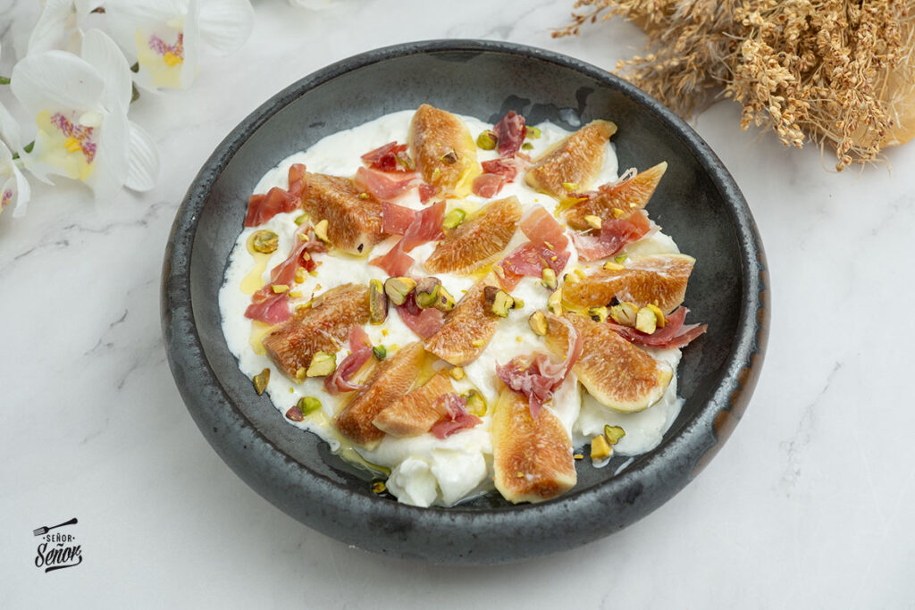 Ensalada de higos. Receta fácil y sana