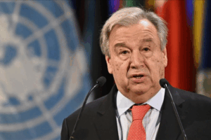 Secretario general de la ONU pide a EE. UU. y Venezuela «desescalar tensiones»
