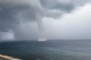 En imágenes: Tromba marina en La Habana, ¿cuáles son sus causas y consecuencias?