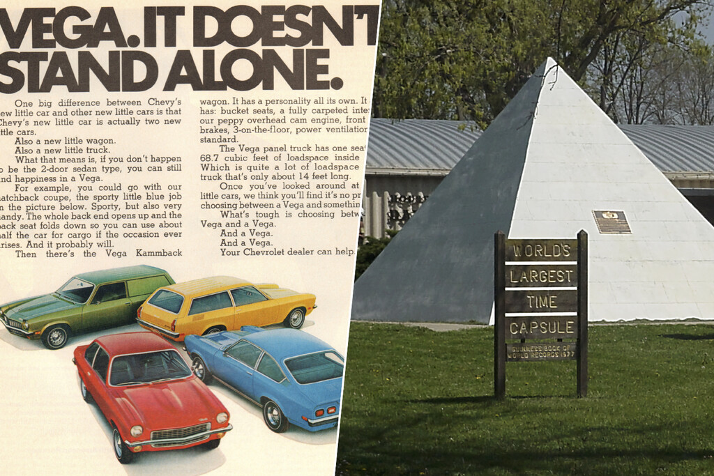 En 1975 enterraron «el peor coche del mundo» bajo una bóveda de hormigón de 45 toneladas. Ahora, han abierto la cápsula del tiempo