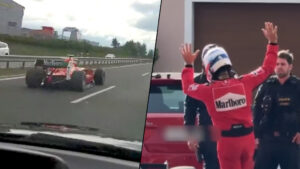 Han arrestado al piloto ‘fantasma’ que conducía por la autovía con un monoplaza: han hecho falta seis años, decenas de patrullas y un helicóptero