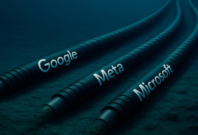 Los cables submarinos eran de las teleoperadoras, y ahora los están controlando las grandes tecnológicas
