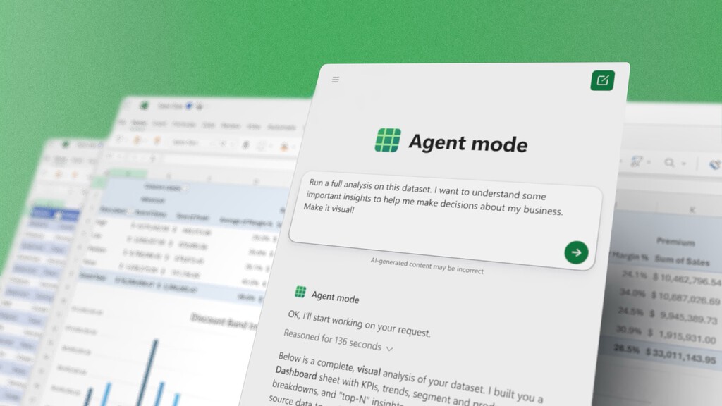 Microsoft abraza el ‘vibe working’: ha lanzado el Excel y Word que se controlan con prompts