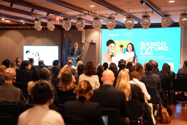 CAF y UNICEF lanzan “Banco Futuro LAC” para movilizar 5.000 millones de dólares en beneficio de 50 millones de niños y jóvenes