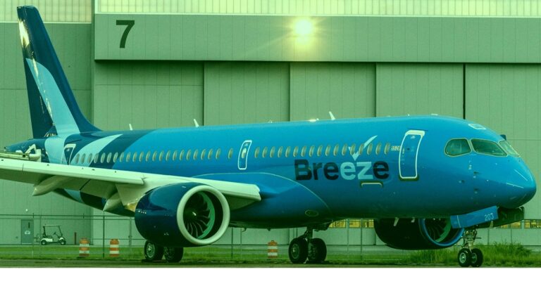 En 2026 Breeze Airways lanzará sus primeros vuelos internacionales