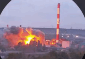 Misiles ucranianos /Golpearon una planta de energía rusa causando apagones masivos