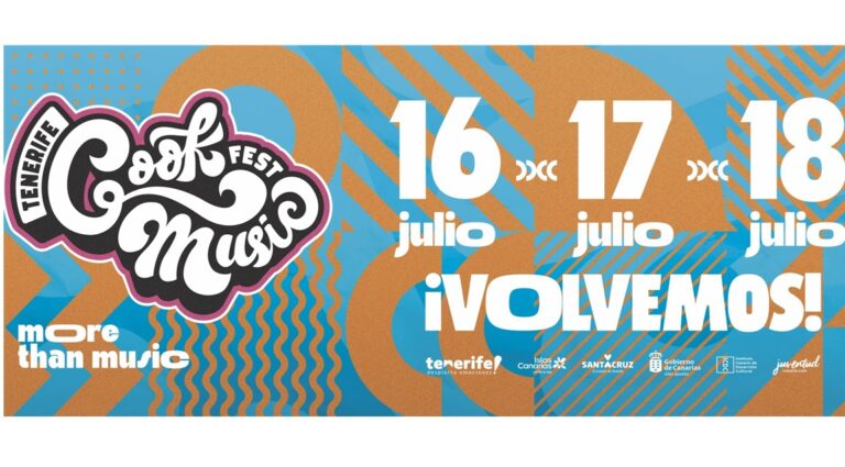 El Tenerife Cook Music Fest 2026 ya tiene fechas