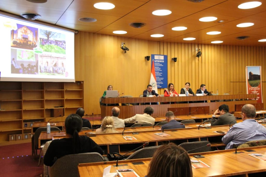 PARAGUAY LANZA OFICIALMENTE SU CANDIDATURA ANTE LA UNESCO PARA INTEGRAR EL COMITÉ DEL PATRIMONIO MUNDIAL