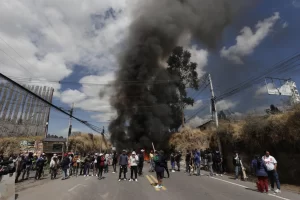 Noboa descarta diálogo con CONAIE y advierte con uso de la fuerza ante paro