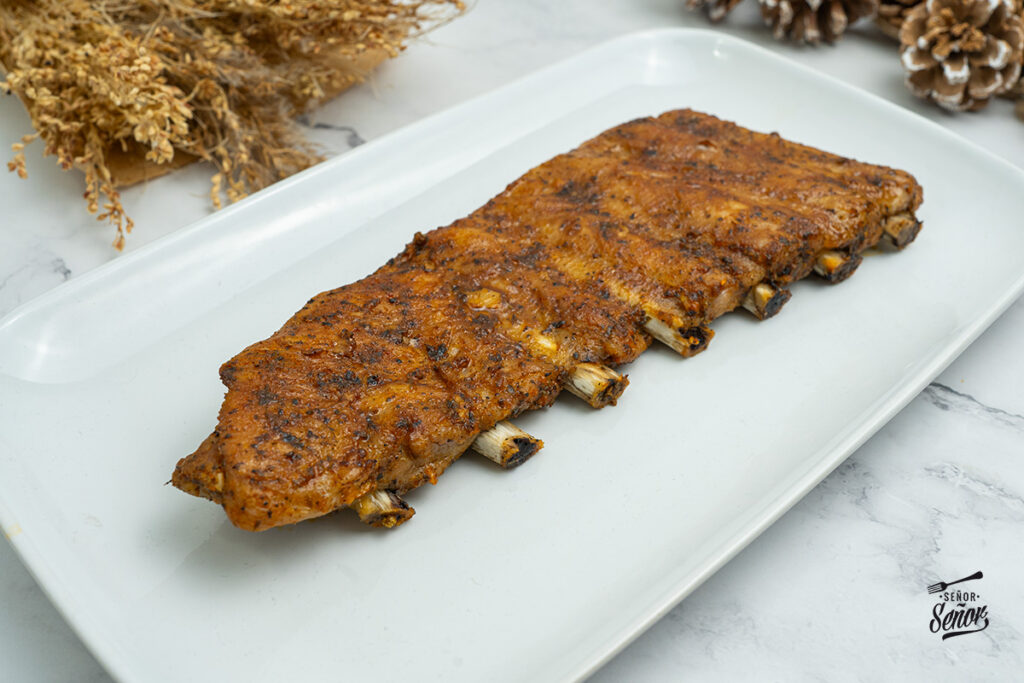 Costillas de cerdo al horno. Receta fácil para que salgan jugosas Costillas de cerdo al horno. Receta fácil para que salgan jugosas