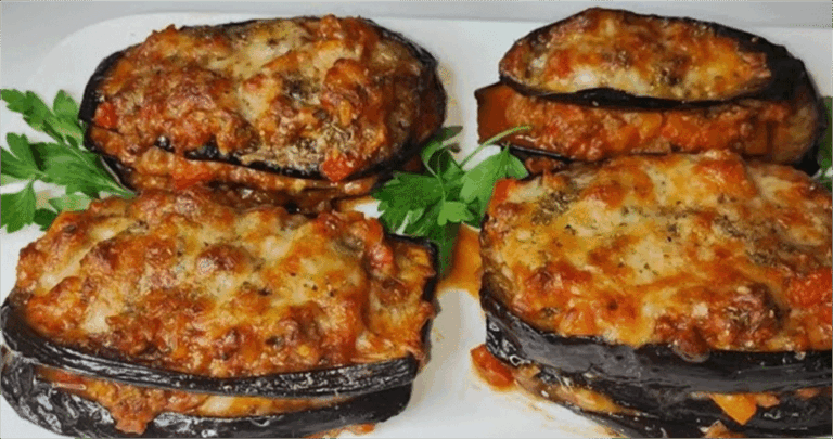 Tortilla de berenjenas en 15 minutos: ¡fácil y sin freír!