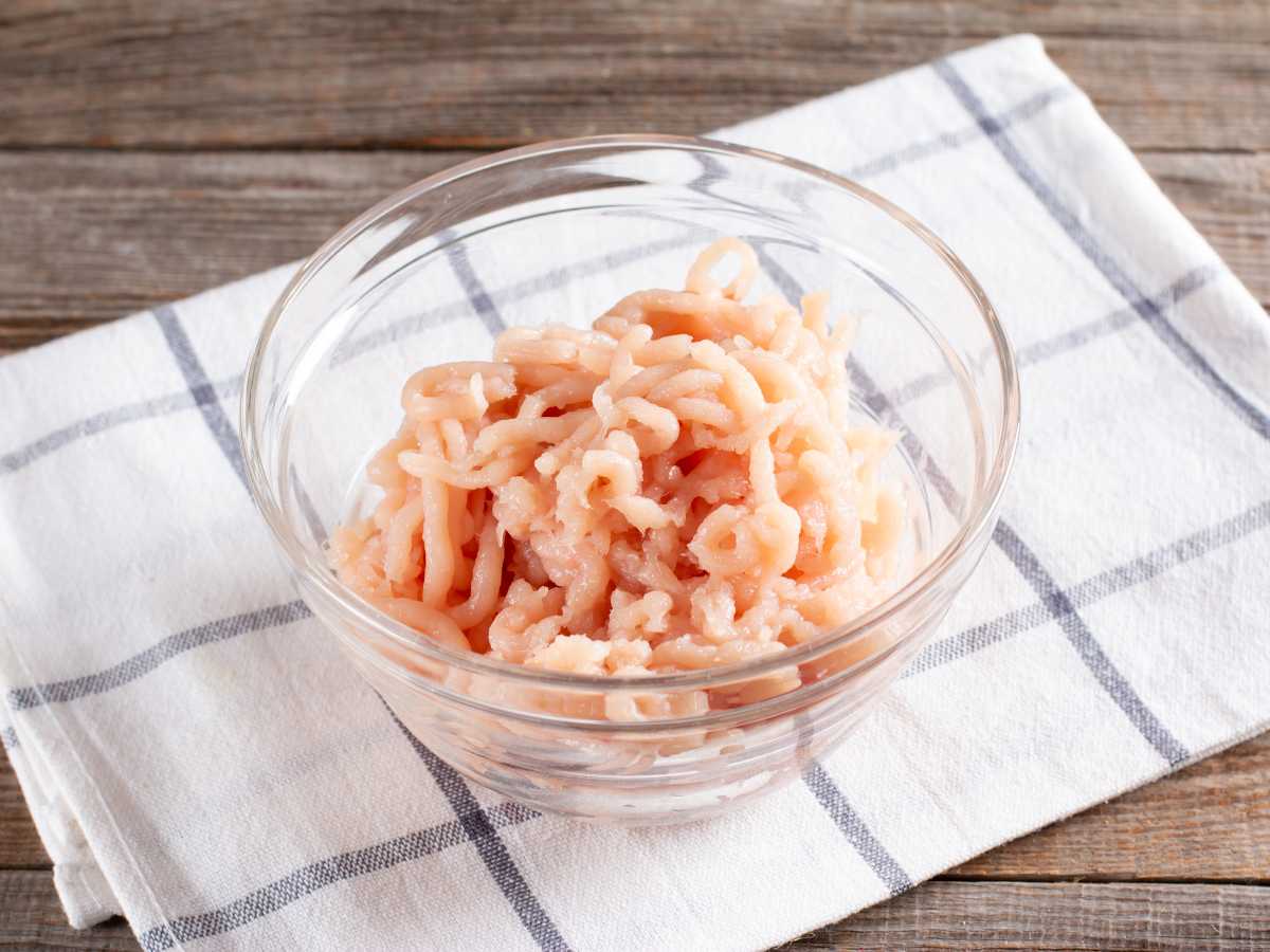 Hamburguesa de pollo BLW para bebés Hamburguesa de pollo BLW para bebés