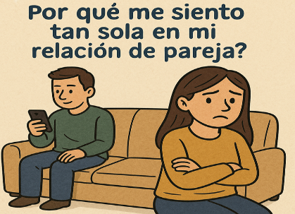 sentirse sola en compañia