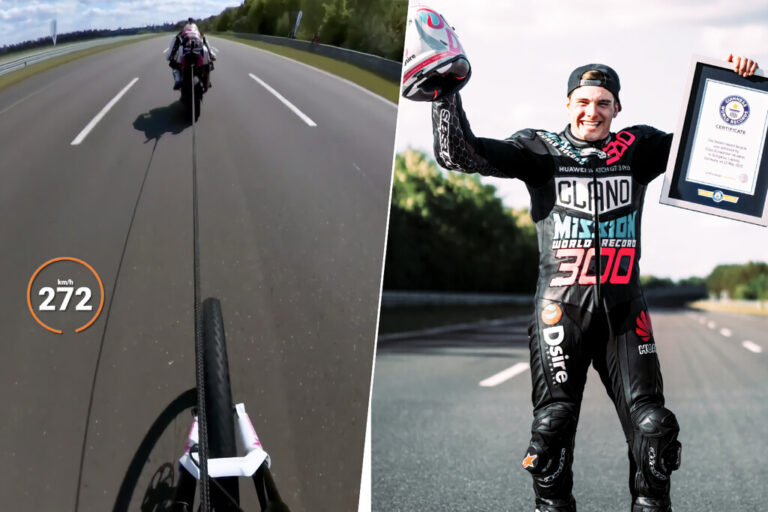 Si la pregunta es qué velocidad puedo alcanzar con una bicicleta, la respuesta es: átala a una Honda CBR1000RR y reza