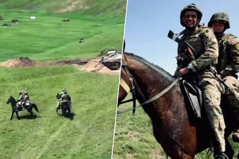 La guerra electrónica está tumbando las tecnologías en Ucrania. Así que Rusia ha vuelto a la Segunda Guerra Mundial: soldados a caballo