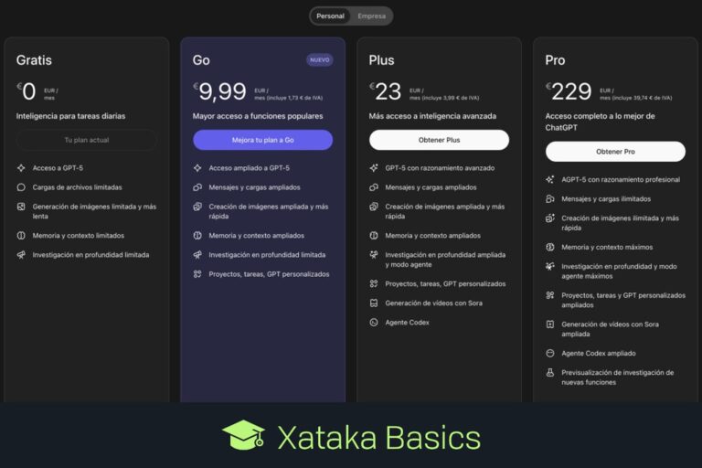 ChatGPT Go: qué es esta suscripción, características y diferencias con ChatGPT Plus