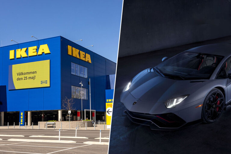 Un señor noruego quería un Lamborghini Aventadopero no era millonario. Así que se fabricó uno con piezas de Ikea