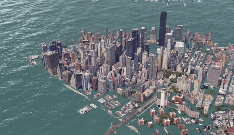 El mapa que convierte el cambio climático en algo personal: te permite ver cómo tu ciudad desaparecerá bajo el agua
