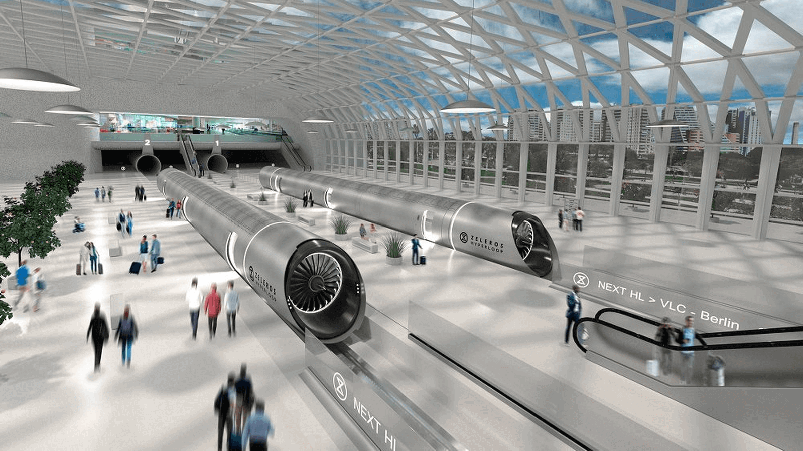 De Madrid a Valencia en 30 minutos a 1000 km/h: España se prepara para la revolución de Hyperloop De Madrid a Valencia en 30 minutos a 1000 km/h: España se prepara para la revolución de Hyperloop