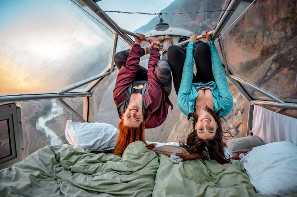 Dormir en el cielo: el increíble hotel suspendido sobre un acantilado Dormir en el cielo: el increíble hotel suspendido sobre un acantilado