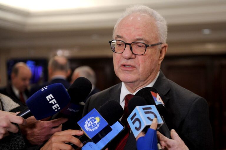 Canciller Lubetkin habló sobre varios temas /Desde la carne contaminada rechazada, la ayuda a Gaza y el TLC Mercosur- Unión Europea