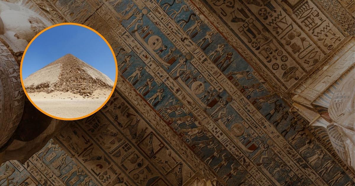 Rescatada una turista española del interior de la Pirámide Acodada