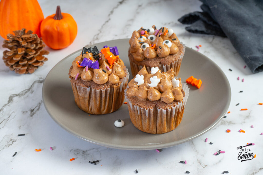 Cupcakes de Halloween. Receta fácil y casera Cupcakes de Halloween. Receta fácil y casera