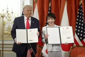Takaichi a Trump: Empieza “una nueva era dorada” entre Japón y EE. UU.
