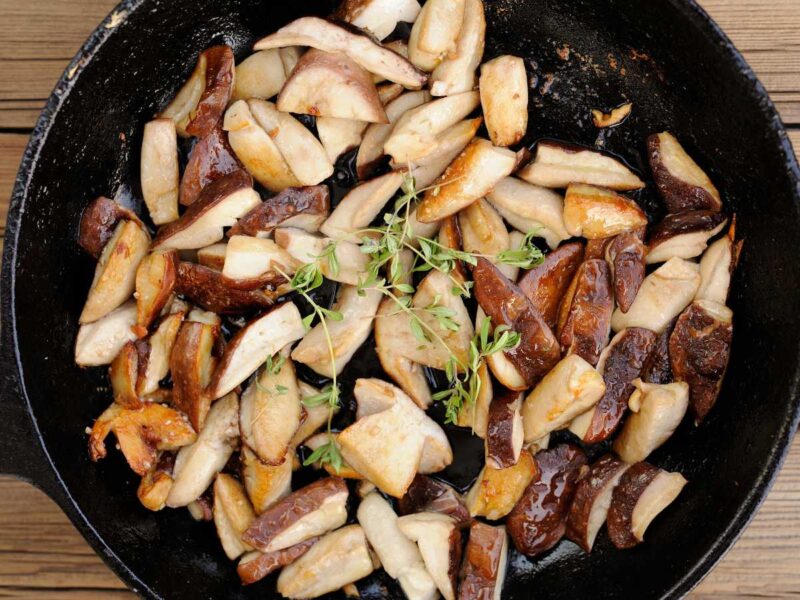 10 recetas con boletus o funghi porcini