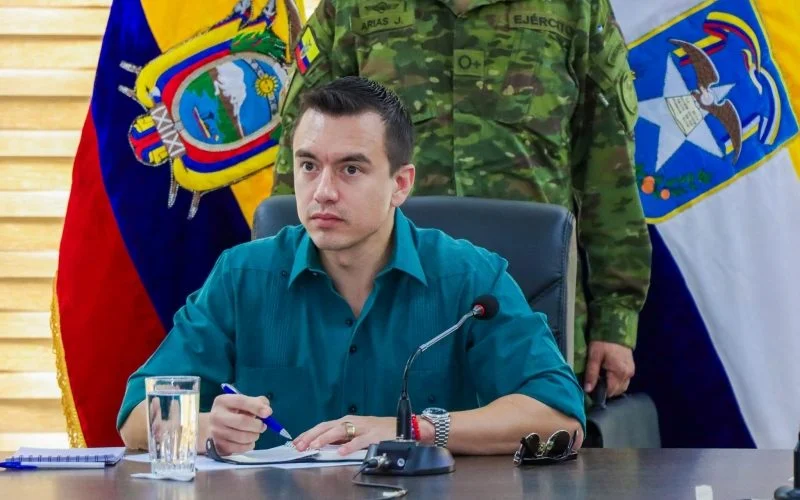 Daniel Noboa denuncia intento de envenenamiento