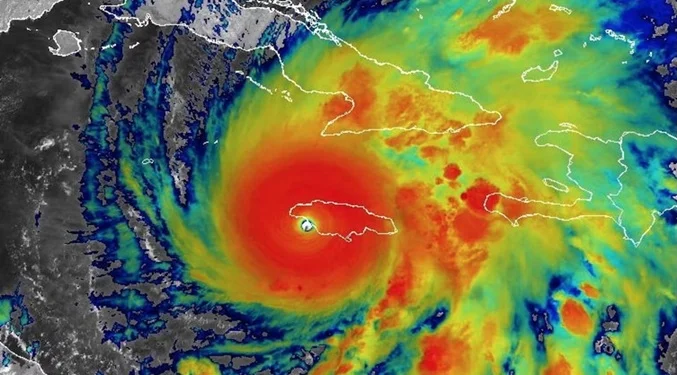 Huracán Melissa supera a Katrina en intensidad