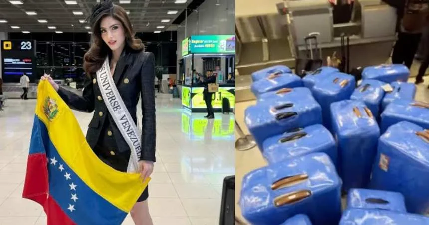 La reina que viajó con todo: Miss Venezuela desata controversia en Miss Universo por su equipaje