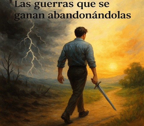 las guerrras que se ganan abandonandolas