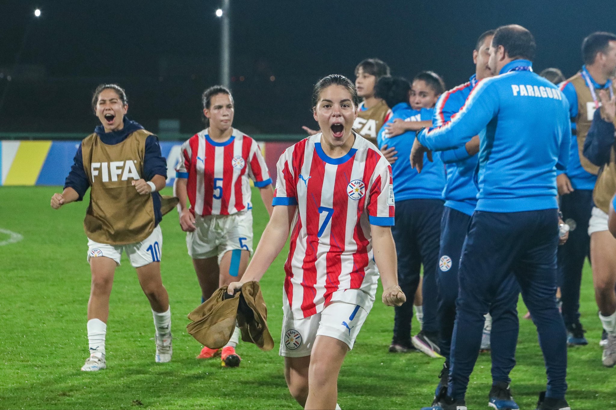 Paraguay debuta con victoria en el Mundial Sub 17 Femenino Paraguay debuta con victoria en el Mundial Sub 17 Femenino