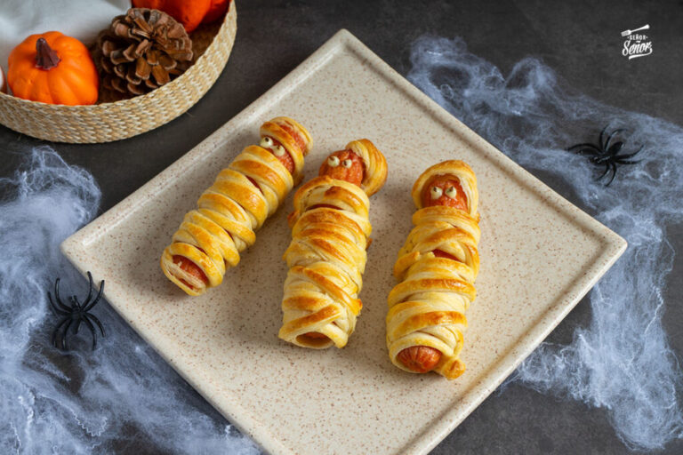 Salchimomias. Receta de halloween fácil y casera