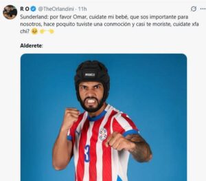 Saltan memes de Omar Alderete en la trifulca entre la albirró y los yanquis